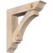 Ekena Millwork Imperial Traditional Smooth Bracket w/ Offset Brace, Douglas Fir, 7 1/2"W x 34"D x 34"H BKT0806X34X34IMP01SDF - alternate 1